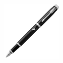 Перьевая ручка Parker IM Black CT FP F с логотипом