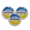 Виниловый круглый магнит с логотипом