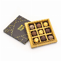 Шоколадный набор French truffle box со своим лого 110 г Фото 2