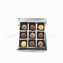 Шоколадный набор French truffle box со своим лого 110 г Фото