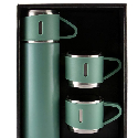 Набор термос с двумя чашками для печати вашего лого TEA SET 500ml
