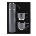 Набор термос с двумя чашками для печати вашего лого TEA SET 500ml