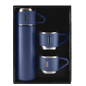 Набор термос с двумя чашками для печати вашего лого TEA SET 500ml