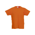 Футболка дитяча Fruit of the Loom Valueweight Kids з логотипом