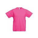 Футболка дитяча Fruit of the Loom Valueweight Kids з логотипом