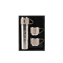 Набор термос с двумя чашками для печати вашего лого TEA SET 500ml