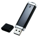 Пластиковая флешка Промо USB 2.0 с крышечкой с вашим лого 16 Gb