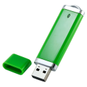 Пластиковая флешка Промо USB 2.0 с крышечкой с вашим лого 16 Gb