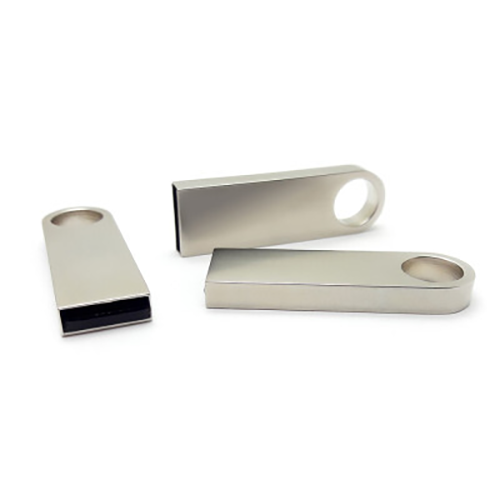 Флешка металлическая Уран USB 2.0 с логотипом 4 Gb