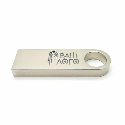 Флешка металлическая Уран USB 2.0 с логотипом 16 Gb
