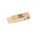 USB-Флешка на 64Gb твистер ECO с логотипом