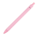 Ручка пластиковая с логотипом с текстильной вставкой Textile Pen
