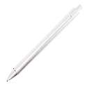 Ручка пластиковая с логотипом с текстильной вставкой Textile Pen