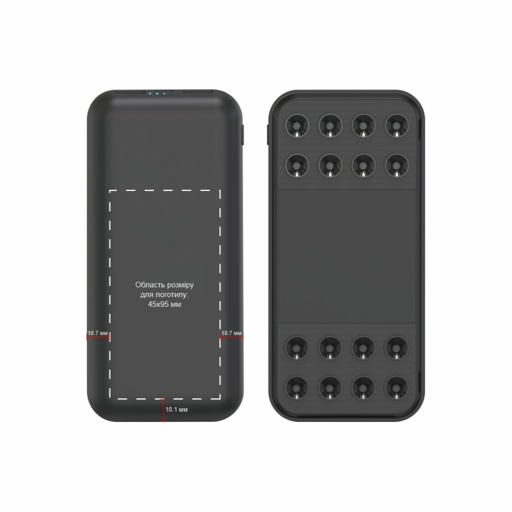 Повербанк 10000mah ChargeMate 2 USB с Вашим лого Повербанк 10000mah ChargeMate 2 USB с Вашим лого Фото 7