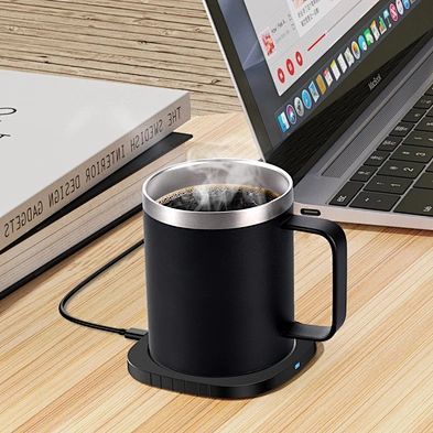 Чашка с подогревом ThermoHub 15W с LED индикатором с логотипом Чашка с подогревом ThermoHub 15W с LED индикатором с логотипом Фото 6