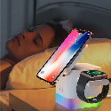 Беспроводное зарядное устройство QuikLink 15W с подсветкой с лого Фото 7
