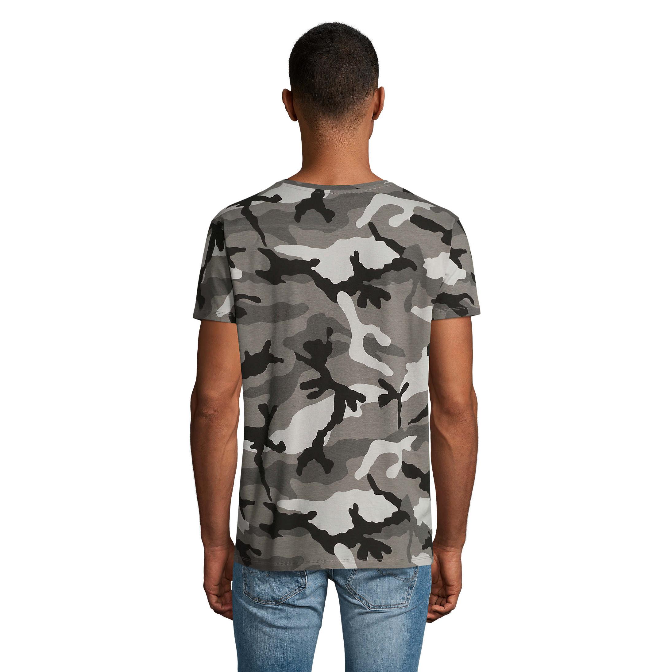 Футболка мужская SOL'S Camo men с Вашим лого Футболка мужская SOL'S Camo men с Вашим лого Фото 2