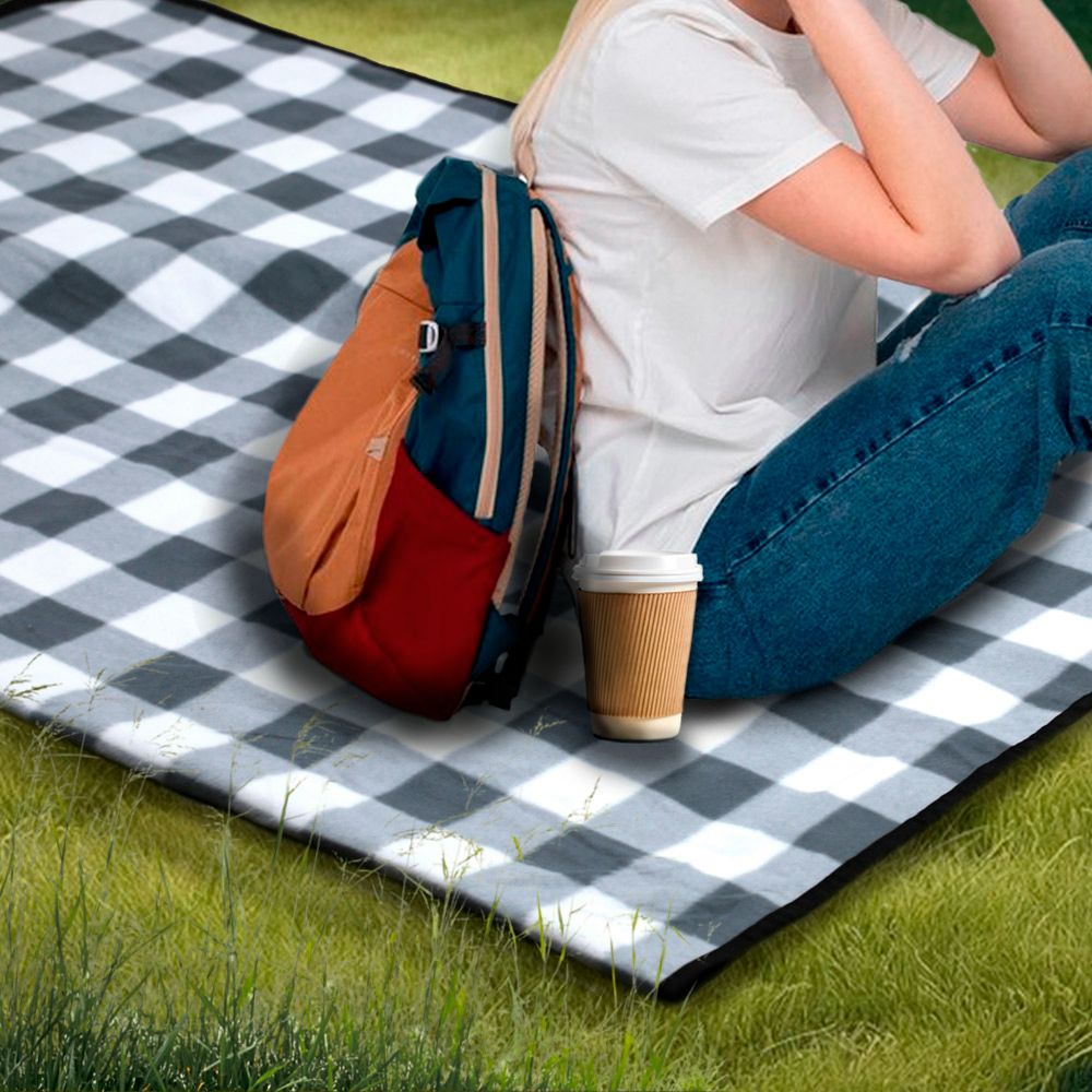Плед флисовый двусторонний Soft Me Picnic под нанесение лого 130х180 см Плед флисовый двусторонний Soft Me Picnic под нанесение лого 130х180 см Фото 8
