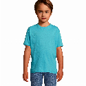 Футболка детская SOL'S Regent kids с логотипом зауженная