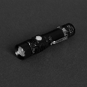 Черный фонарик Focus, TM Discover с зарядкой от USB с логотипом Фото 3