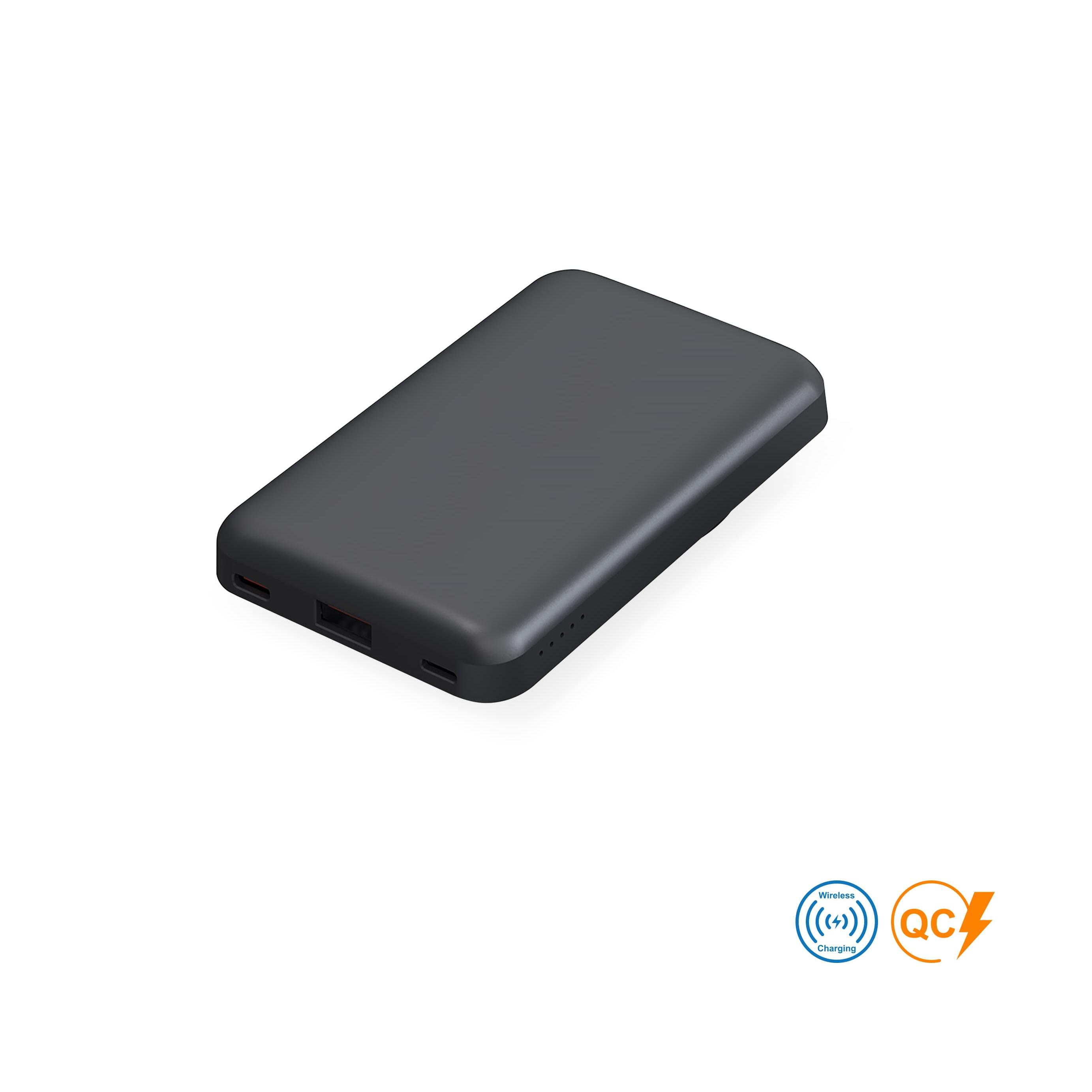 Повербанк с подсветкой Magneto 10000 mAh с Вашим логотипом