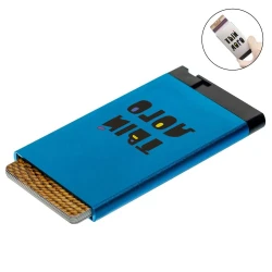 Футляр для платежных карт (картхолдер) с RFID-защитой с логотипом